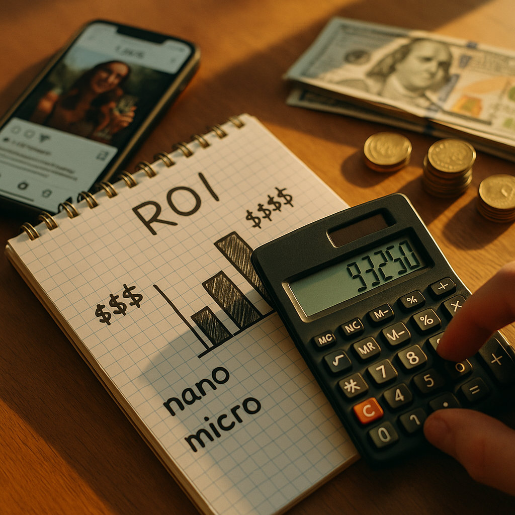 Nano vs Micro Creator ROI, Solving the Budget Math