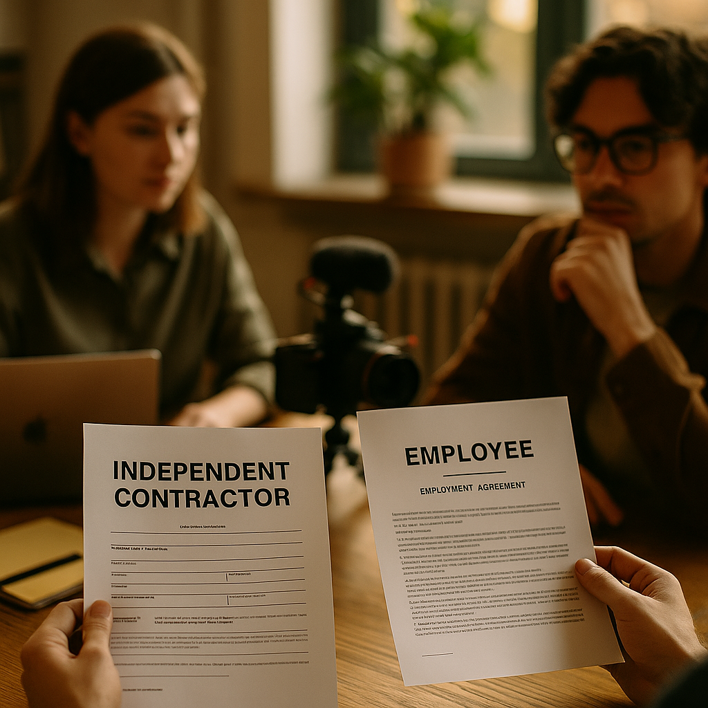 1099 vs Employee Risk Grows for In-House Creator Teams