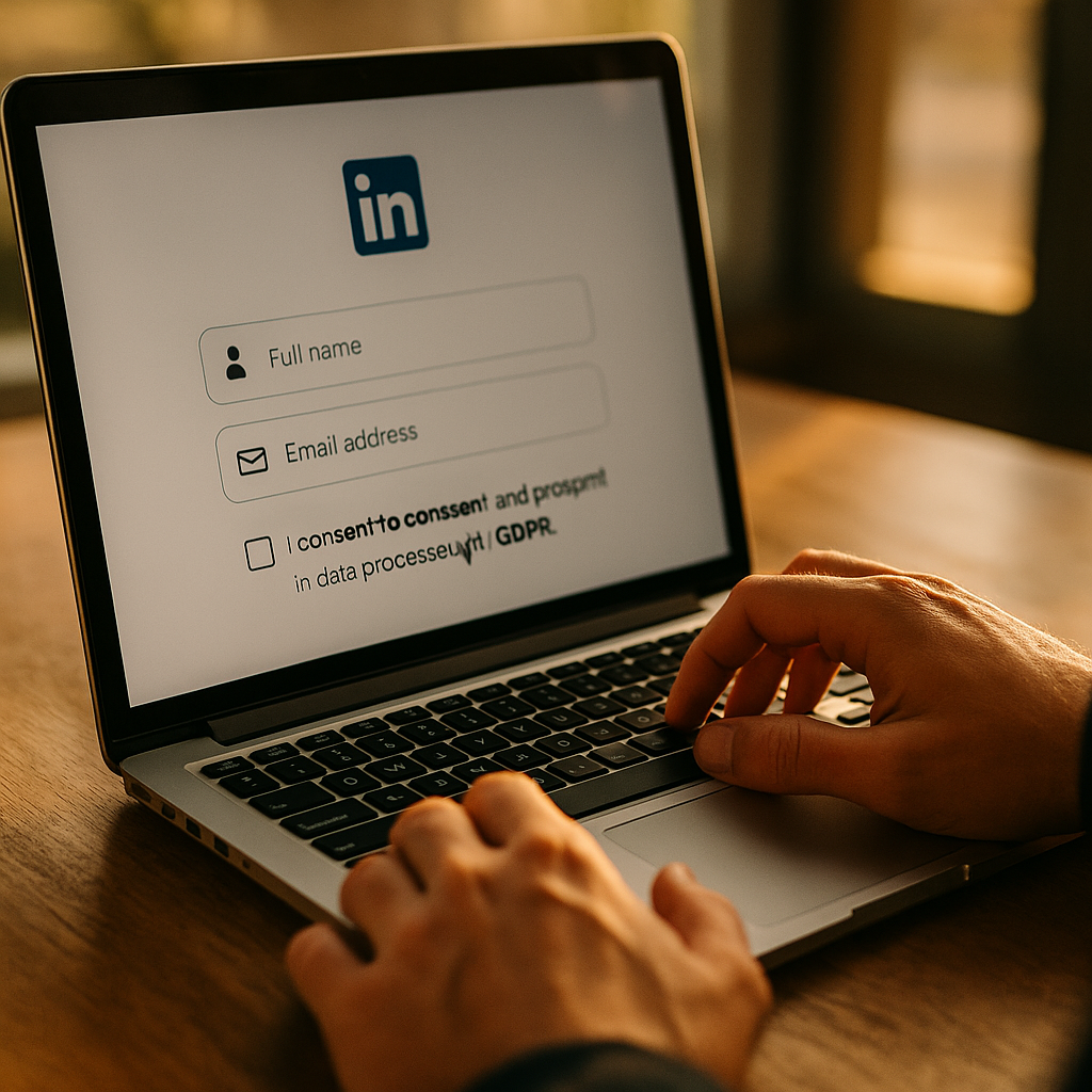 LinkedIn Lead Gen Forms, Closing the GDPR Consent Gap