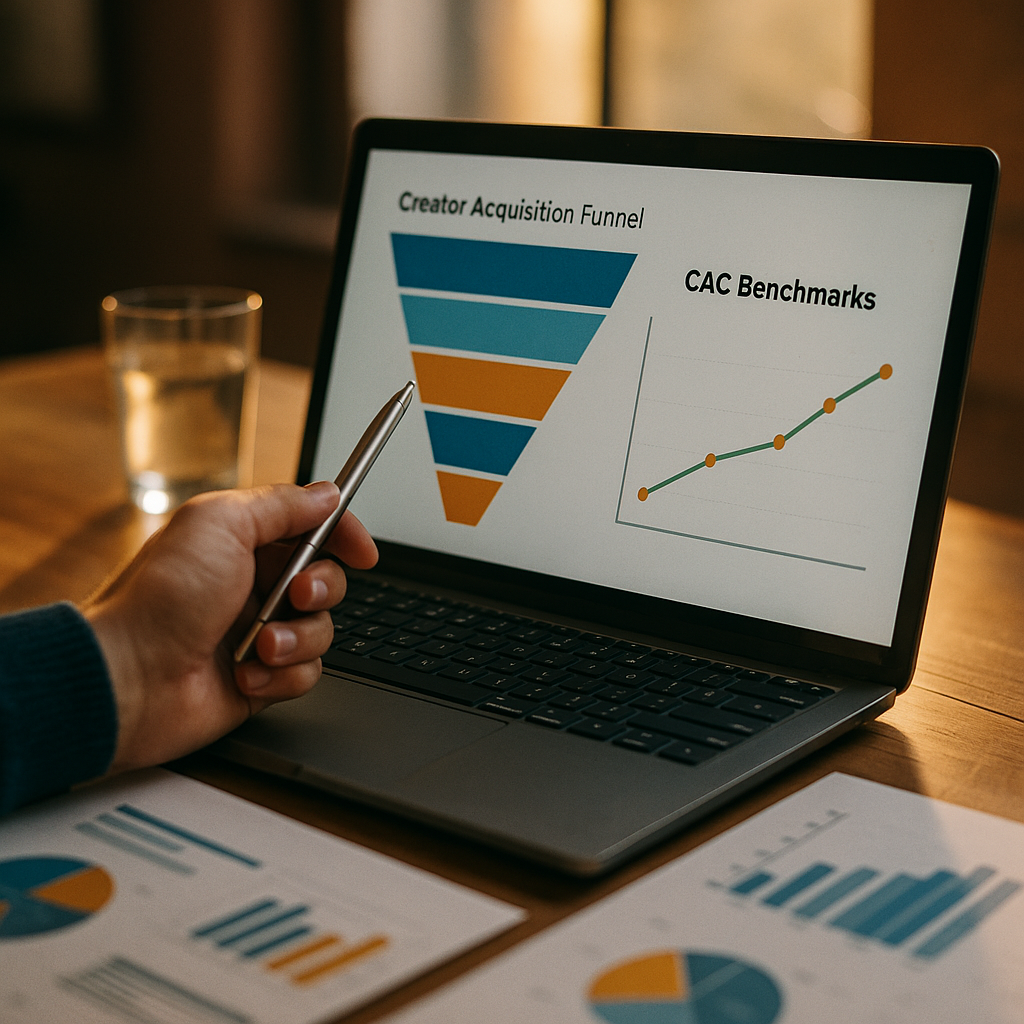 Creator Acquisition Funnel, Setting CAC Benchmarks That Hold