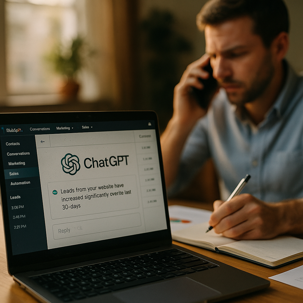 ChatGPT Leads Flood HubSpot, Sales Teams Lack Follow Up Playbooks