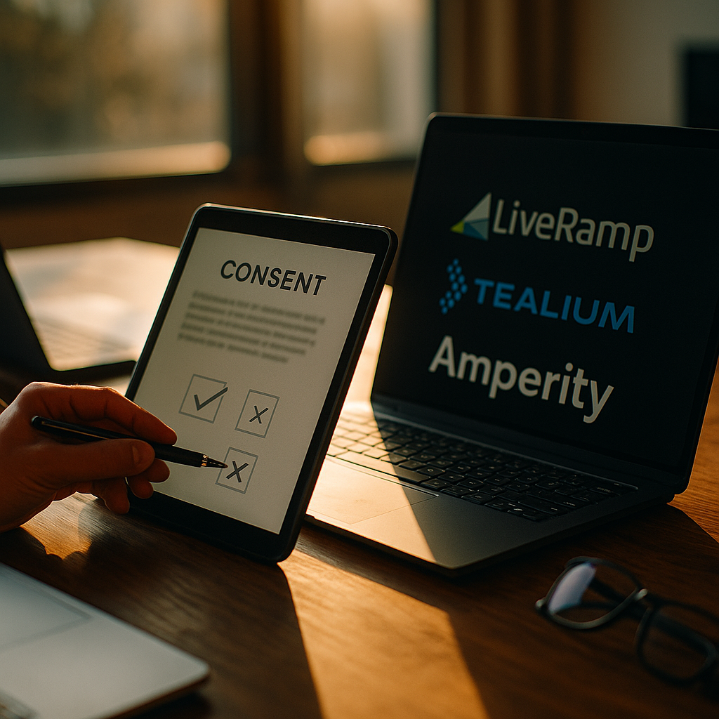 LiveRamp, Tealium, or Amperity, Vetting Consent for Attribution