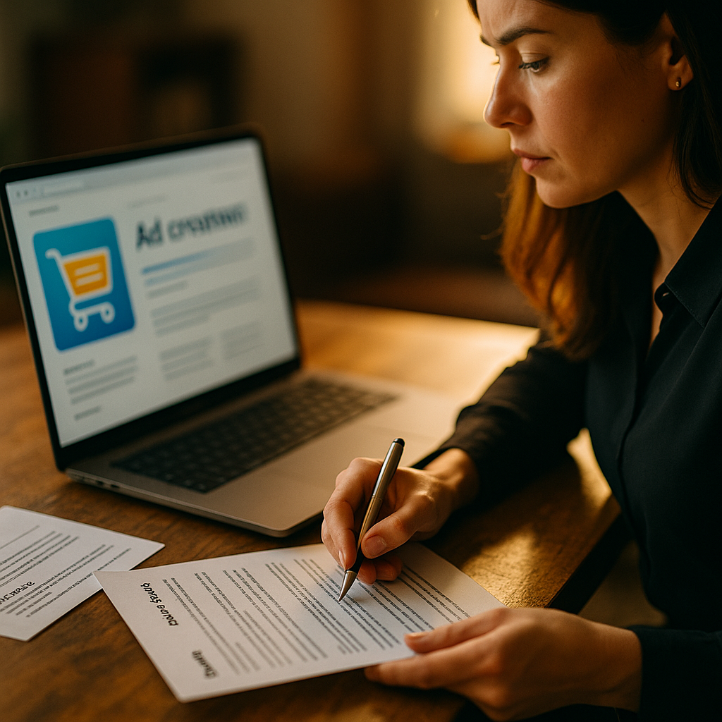 Generative Ad Copy Speeds Drafts, Human Review Cuts Risk