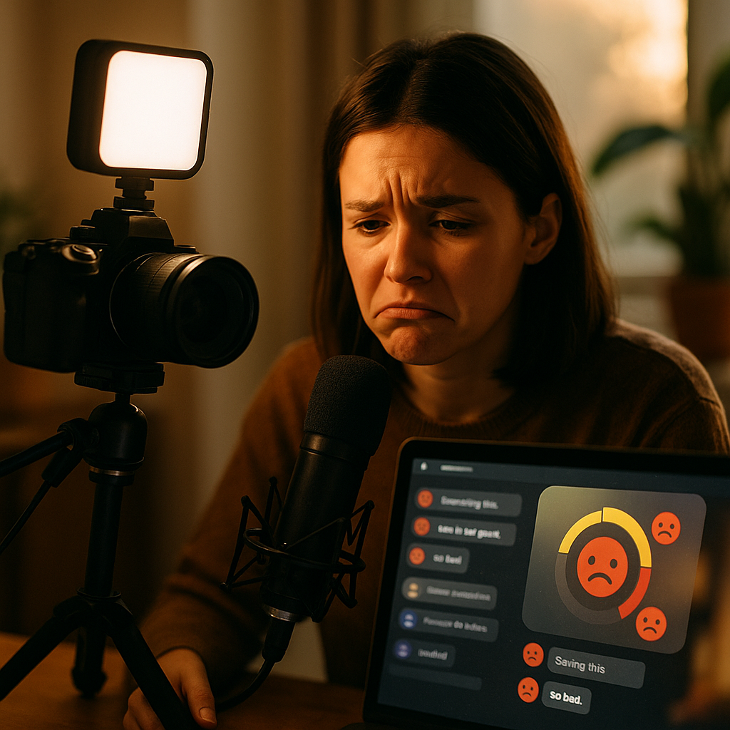 Sentiment Scoring Flags Livestream Hosts Losing Viewer Trust