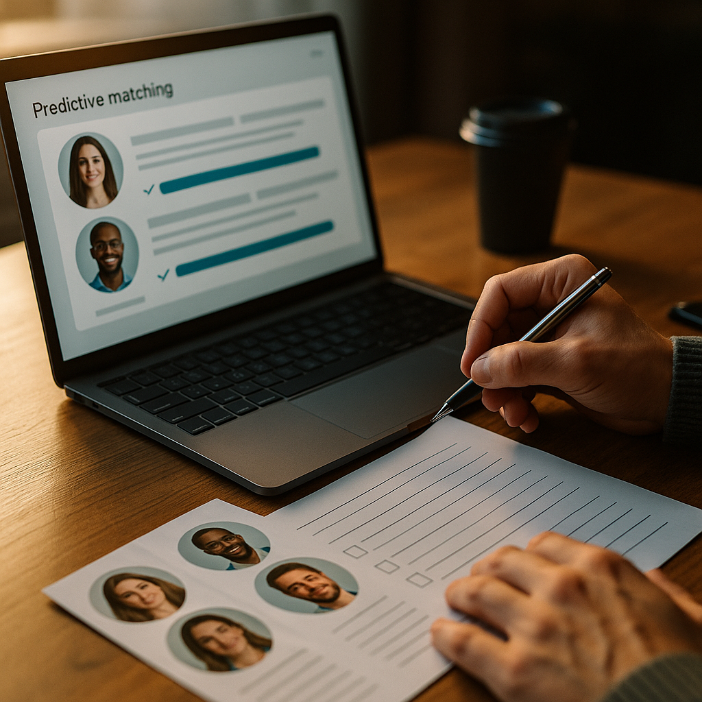 Predictive Matching Speeds Vetting, Manual Review Catches Nuance