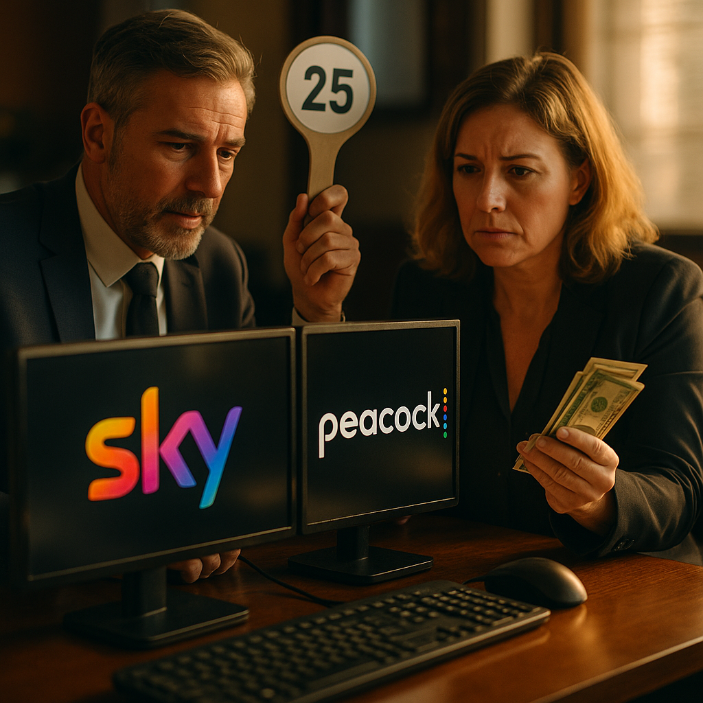Sky and Peacock Creator Deals Force Brands to Bid Higher