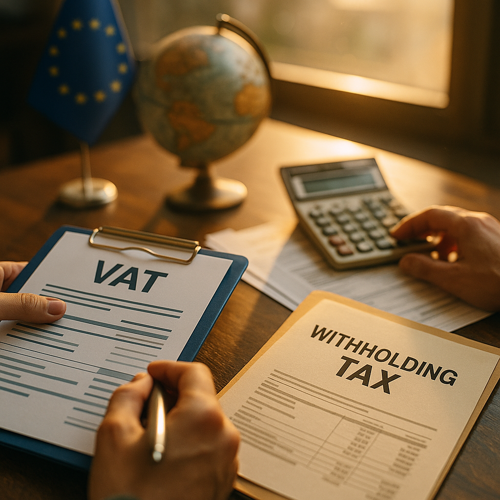 Cross Border Creator VAT Rules, Closing the Withholding Tax Gap