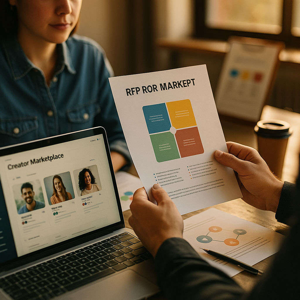 Creator Marketplace RFPs, A Four Pillar Vendor Framework