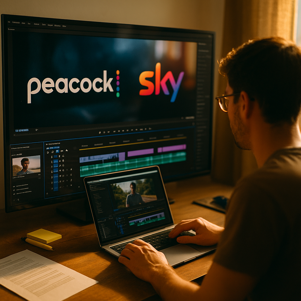 Peacock and Sky CTV Specs, the Creator Reformat Budget Guide