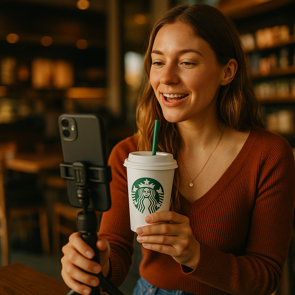 Starbucks New Influencer Role Signals Permanent Ad Budget Shift