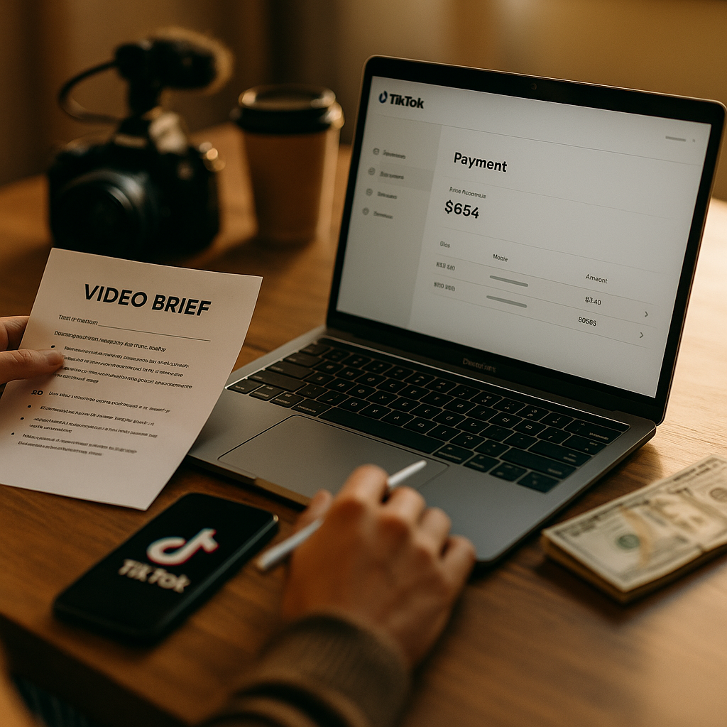TikTok Creator Ops, the Workflow Scaling Briefs to Payment
