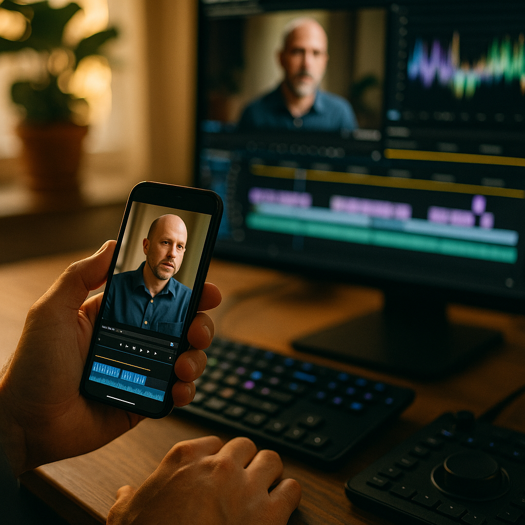 Vertical Video Editing, the Interview Cut Turning Clips Native
