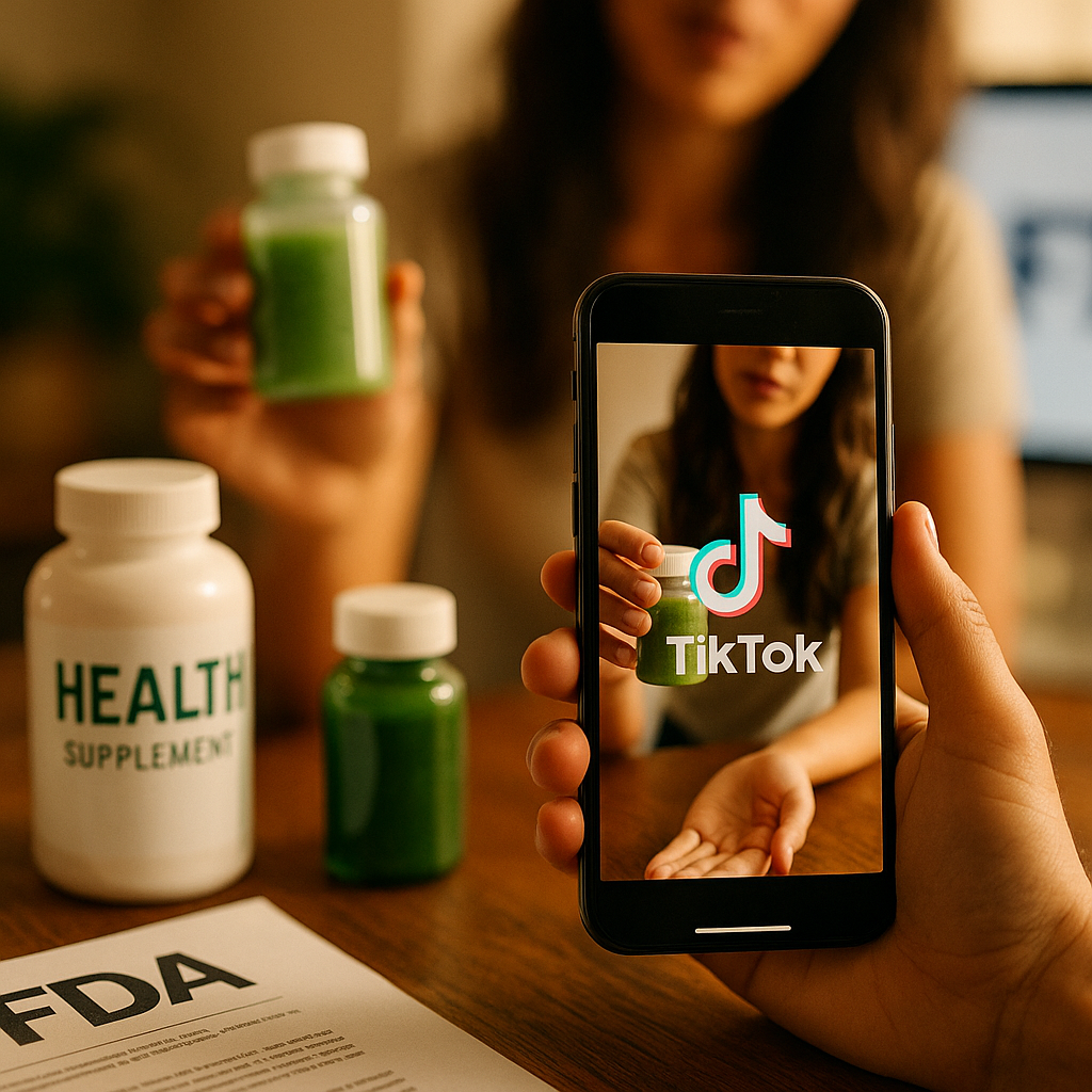 TikTok Drop Shop Health Claims, Closing the FDA FTC Gap