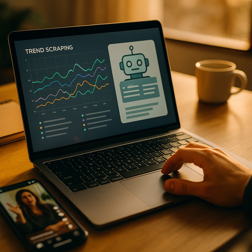 AI Trend Scraping Tools Turn Viral Hooks Into Posts in 48 Hours