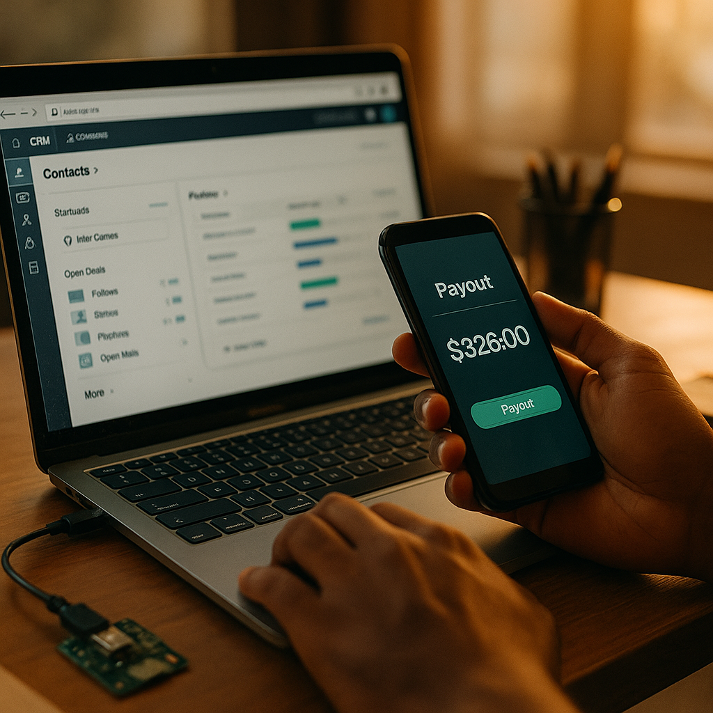 API First Creator Platforms, Closing the CRM to Payout Gap