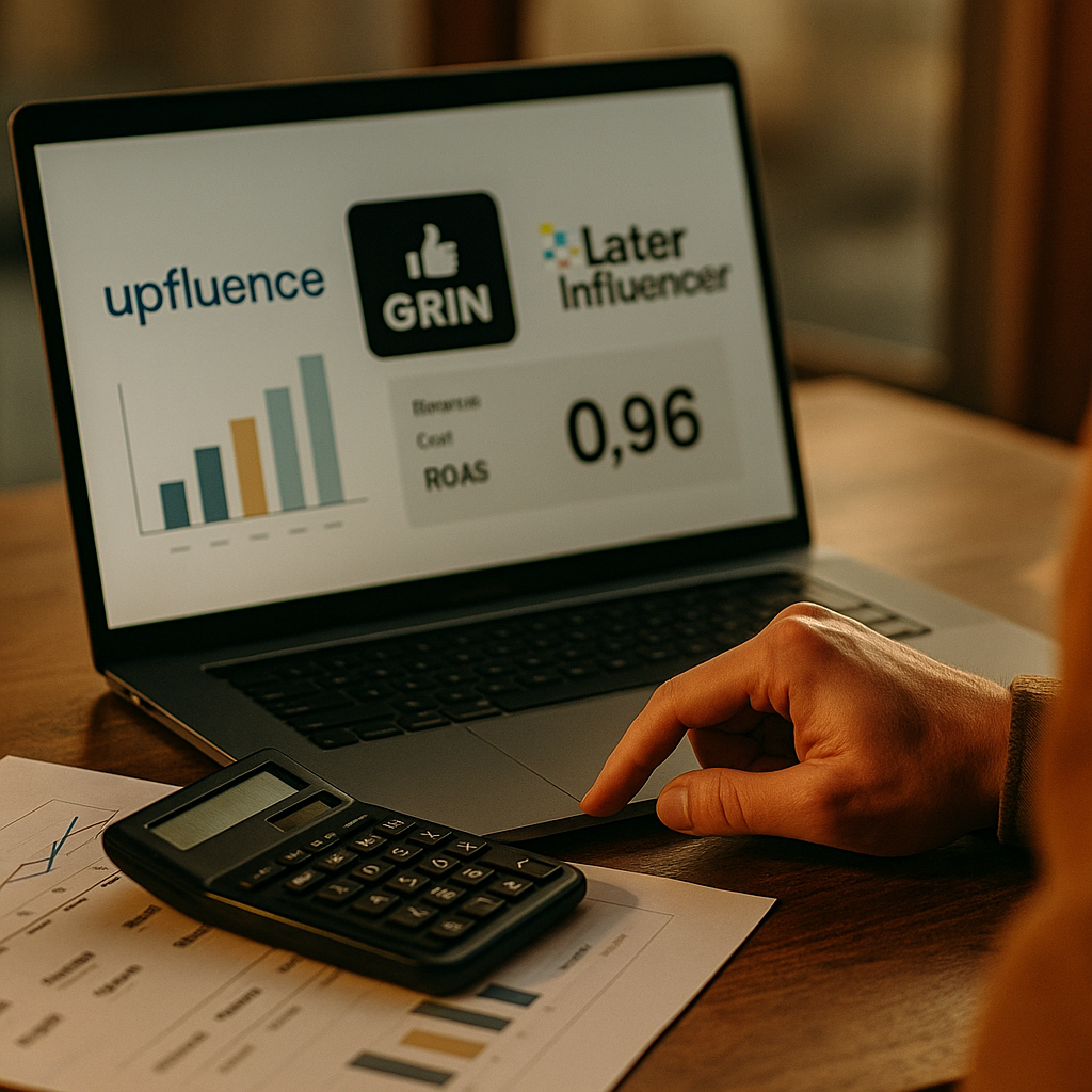 Upfluence, Grin, or Later Influence, Scoring Creator ROAS Depth