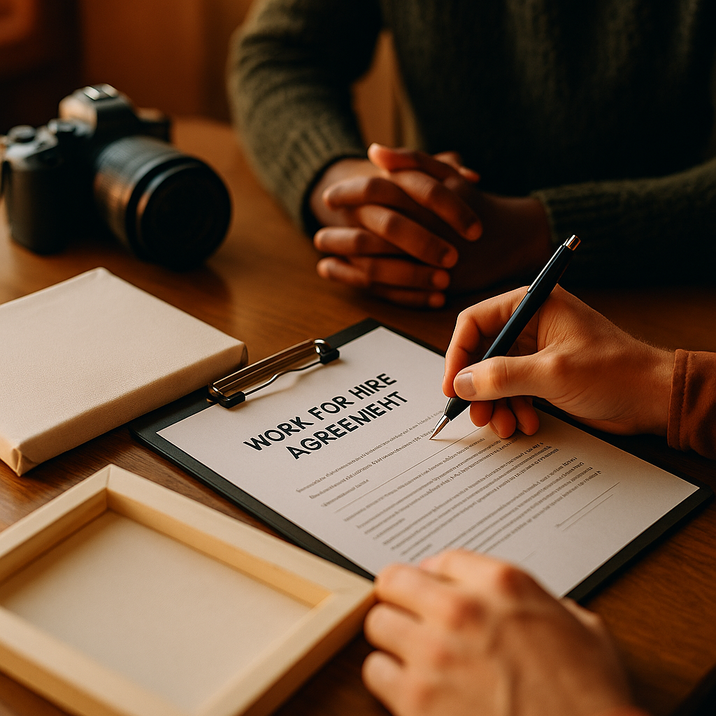 Canvas UGC Work for Hire Agreements, Closing the Ownership Gap