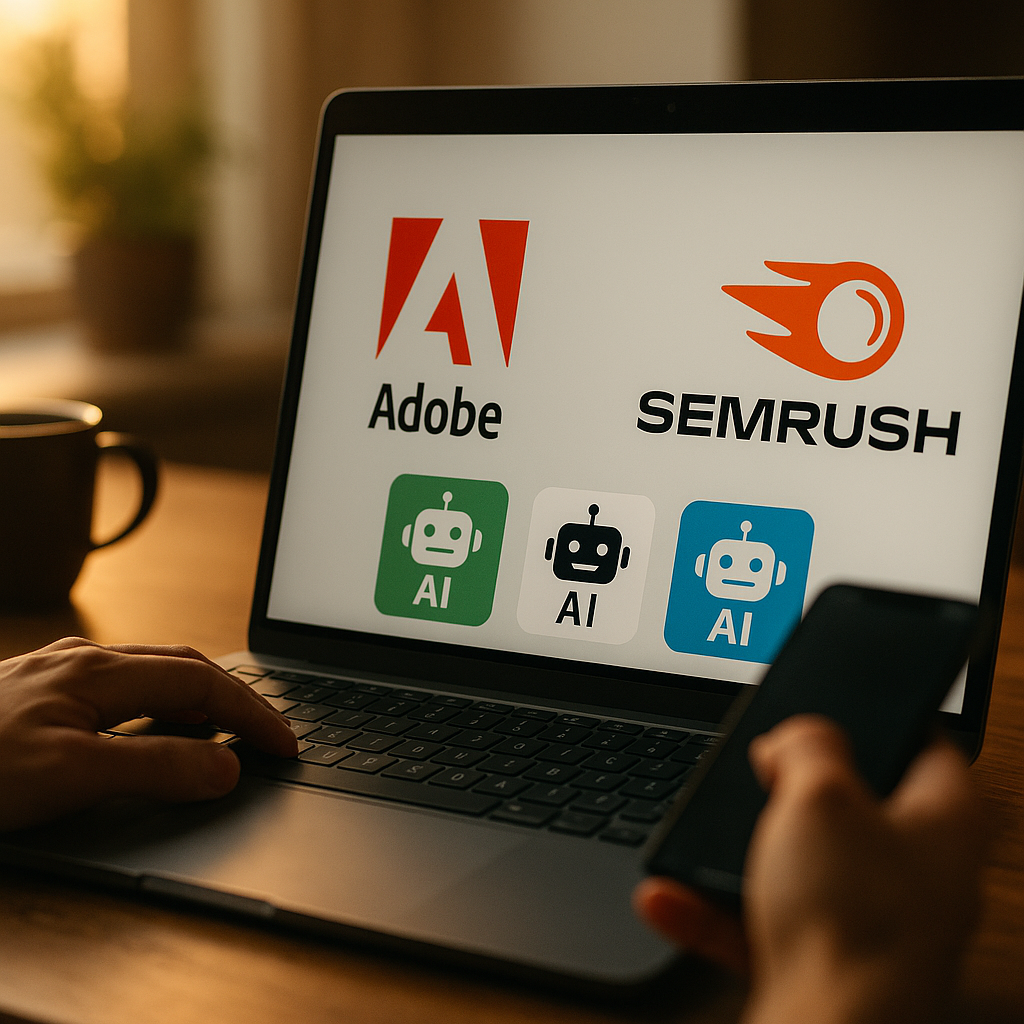 Adobe Semrush Deal Tracks Brand Mentions Across AI Engines