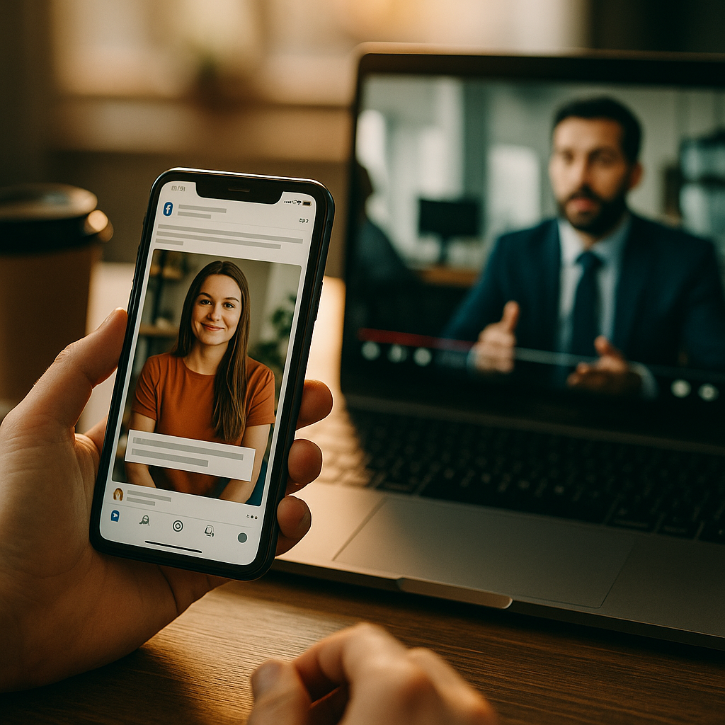 Text Overlay Memes, the LinkedIn Format Beating Corporate Video