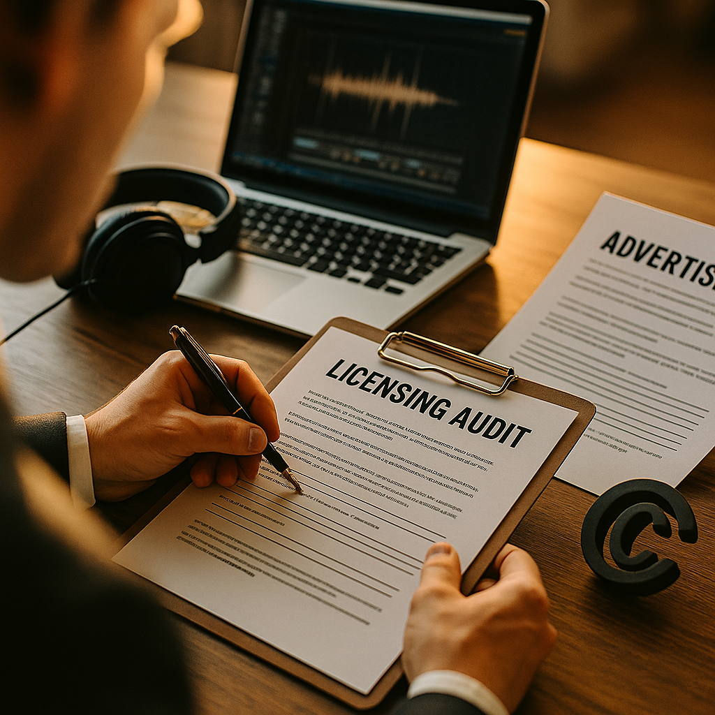Music Licensing Audits, Closing the Ad Copyright Risk Gap