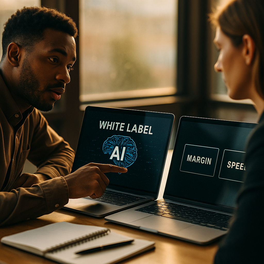 White Label AI Services Force Agencies to Choose Margin or Speed