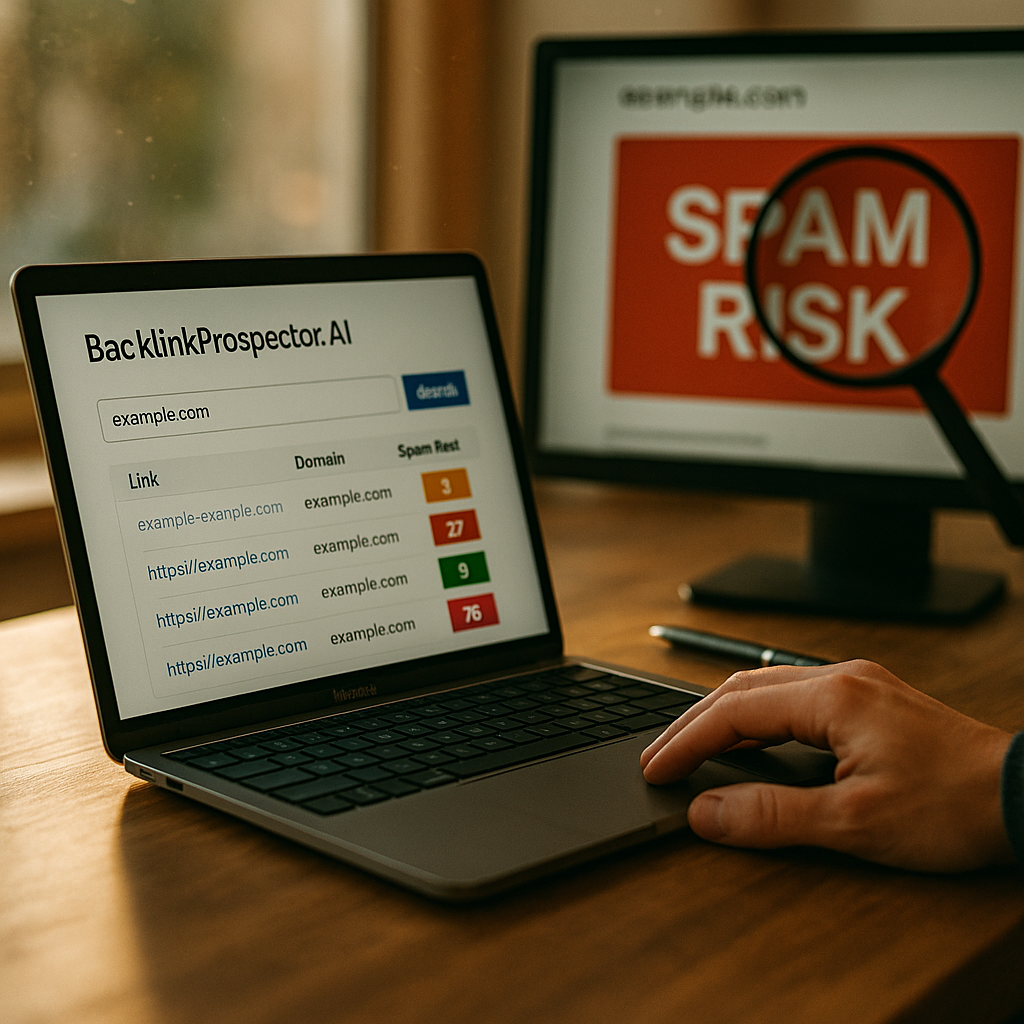 BacklinkProspector.AI, Does the Spam Risk Scoring Hold Up