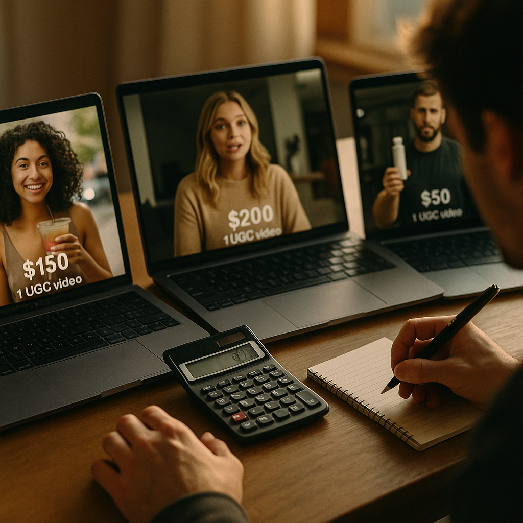 Insense, Billo, and Fiverr, Matching UGC Cost to Risk