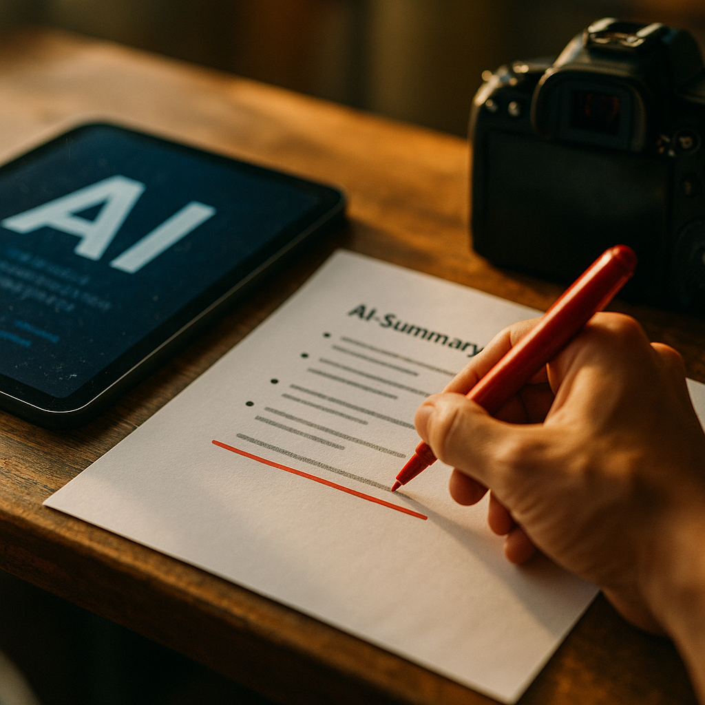 AI Brief Summaries Force Brands to Rebuild Creator Credit