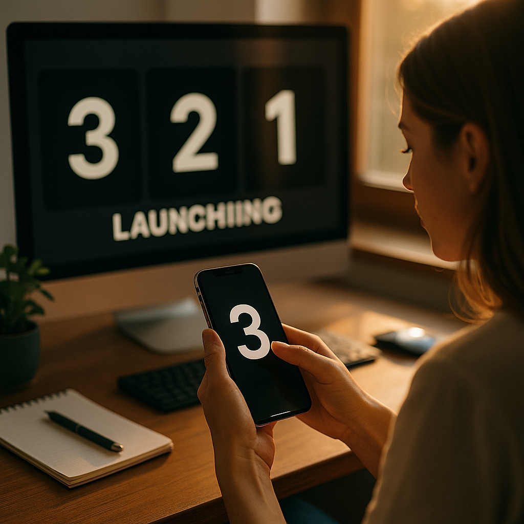 Countdown Teaser Series, the Format Building Pre Launch Hype