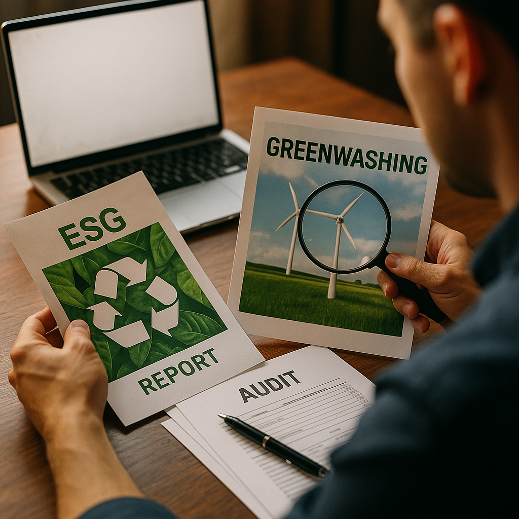 ESG Greenwashing Claims, Closing the Creator Audit Trail Gap