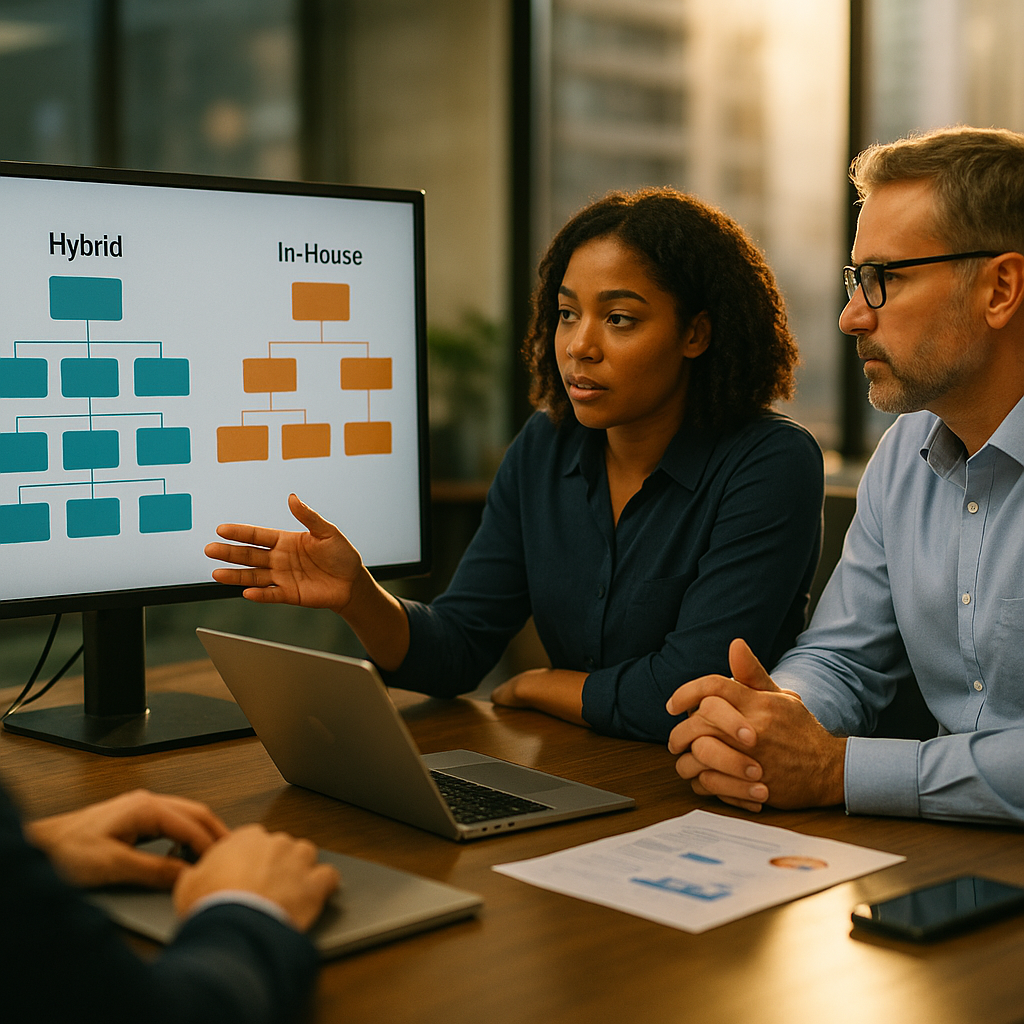 Hybrid Operating Model, Keeping Strategy In House at Scale