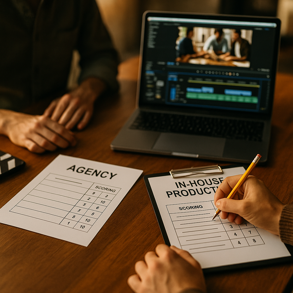 Agency vs In House Production, A Scoring Framework That Decides