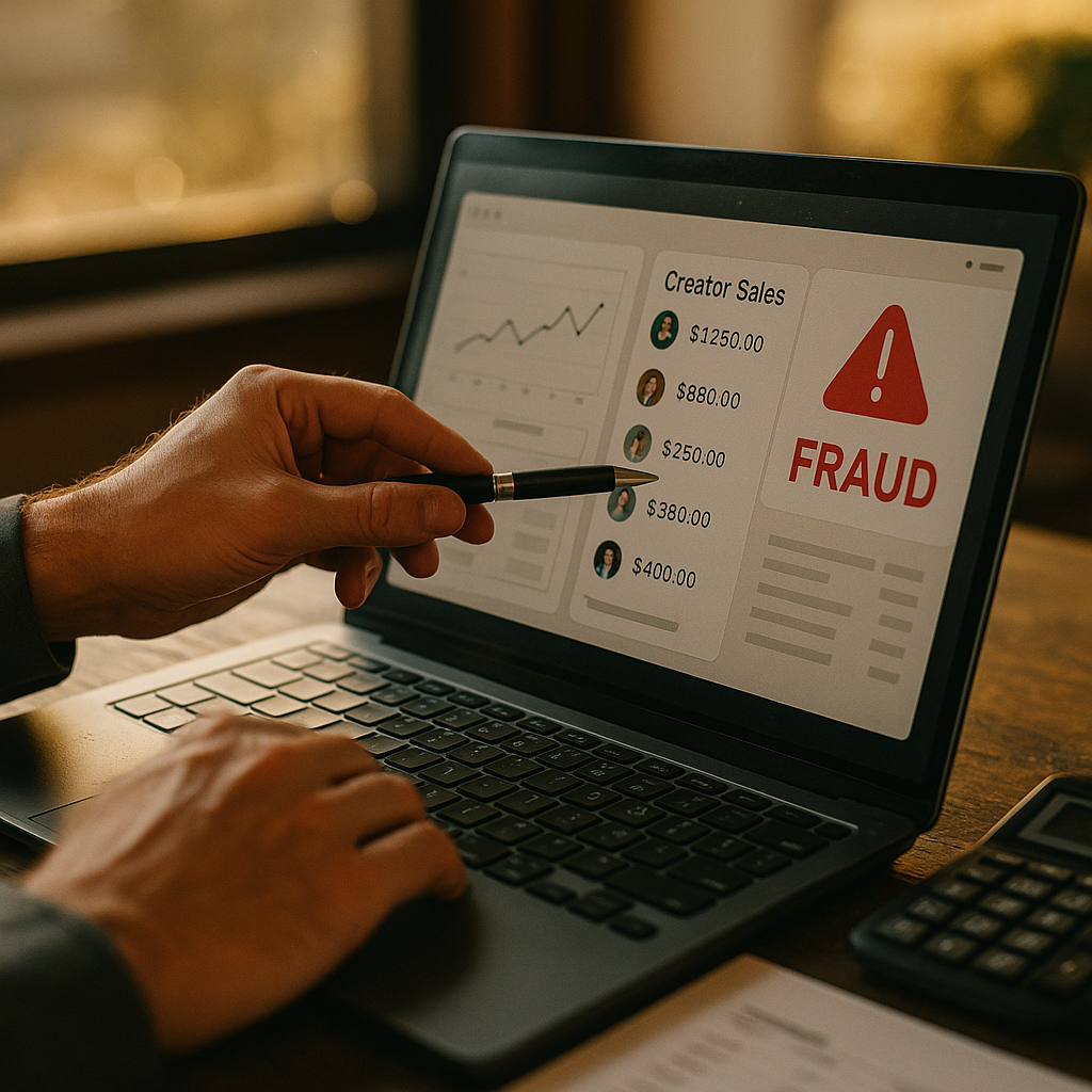 Attribution Fraud Detection, Verifying Creator Sales Before Payout