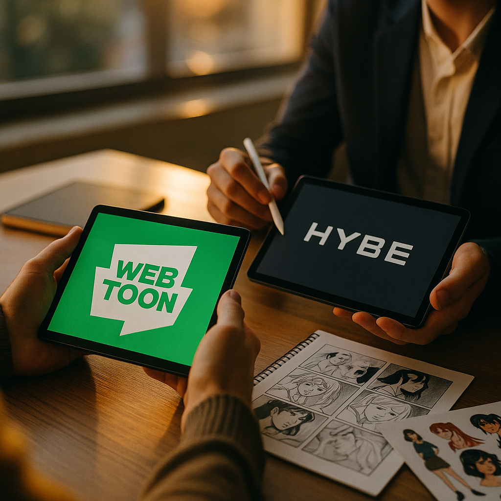 WEBTOON and HYBE Hiring Push Raises Price of Creator Loyalty