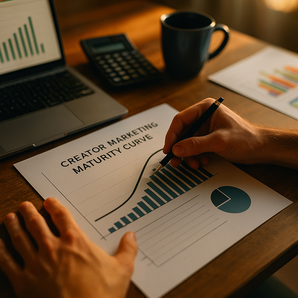 Creator Marketing Maturity Curve Splits 2x ROI Winners