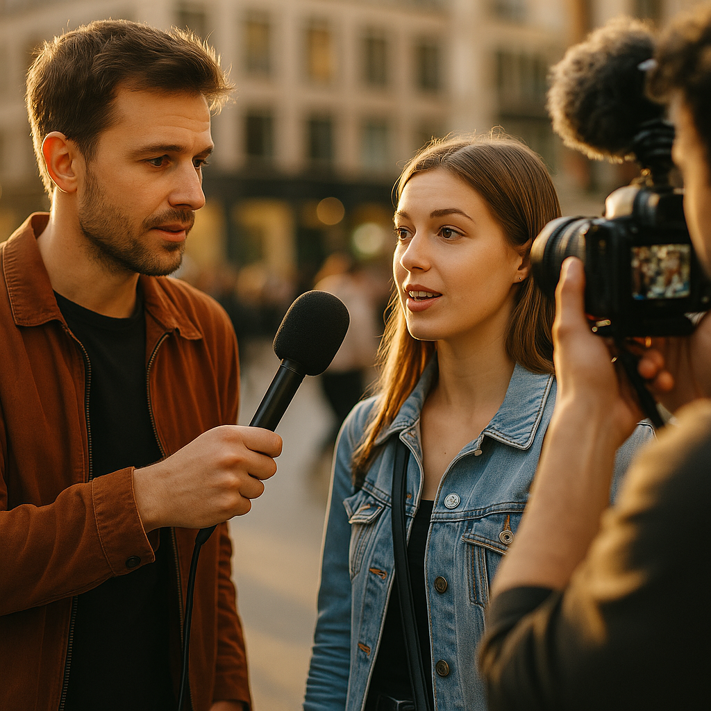 Vox Pop Street Interviews, Turning Strangers Into Brand Proof