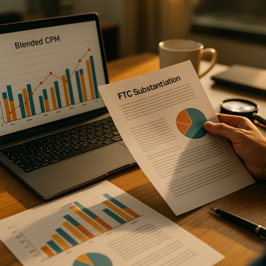 Blended CPM Reporting, Closing the FTC Substantiation Gap