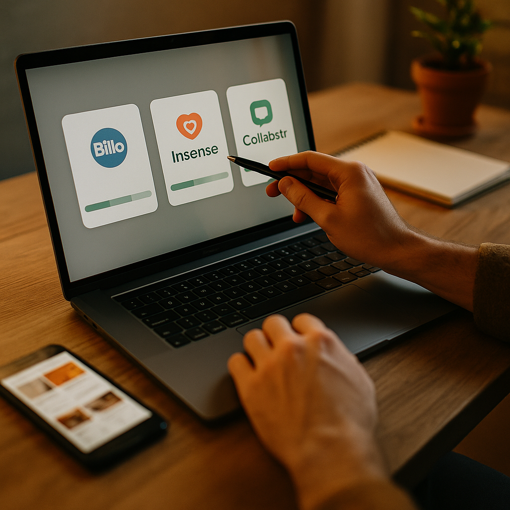 Billo, Insense or Collabstr, Matching Tools to Program Stage