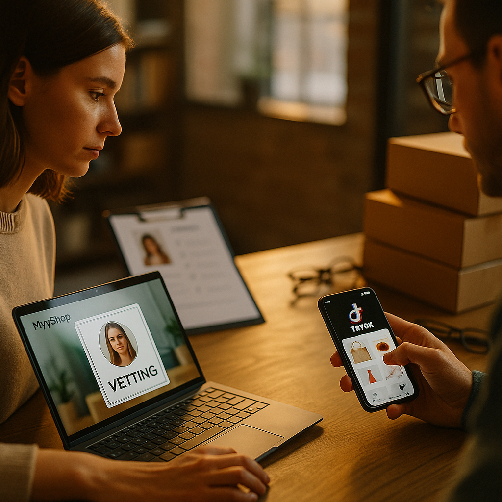 MyyShop AI Creator Matching, Vetting Risk at TikTok Shop Scale