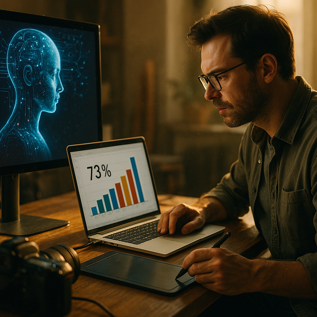 73 Percent AI Adoption Gap Exposes Creator Workflow Risk