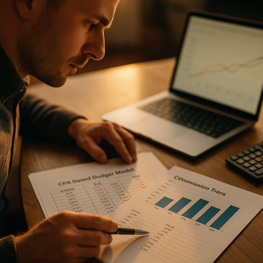 CPA Based Budget Models, Blending Base Pay With Commission Tiers