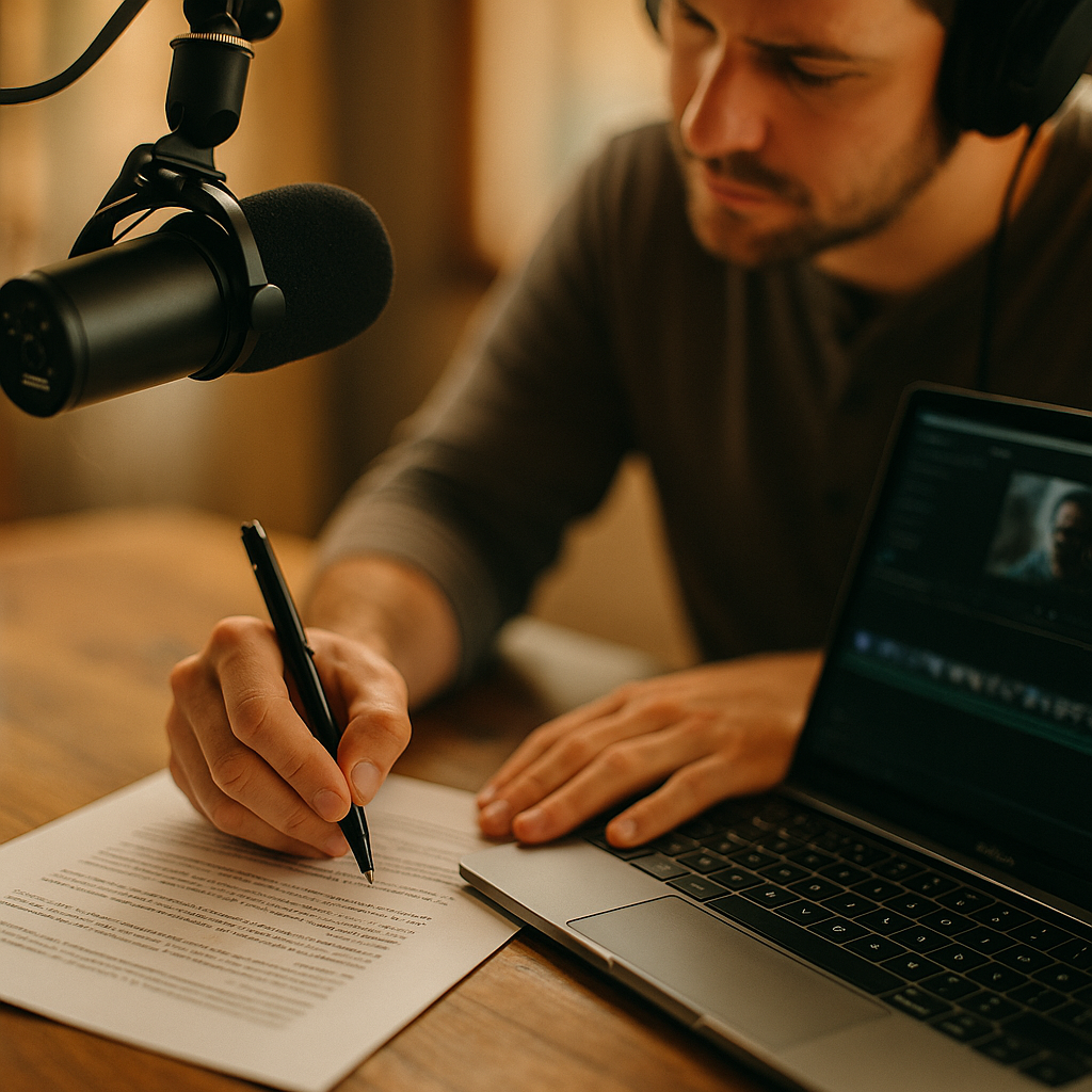Audio First Creator Scripts, Rewriting Video Briefs for Podcasts
