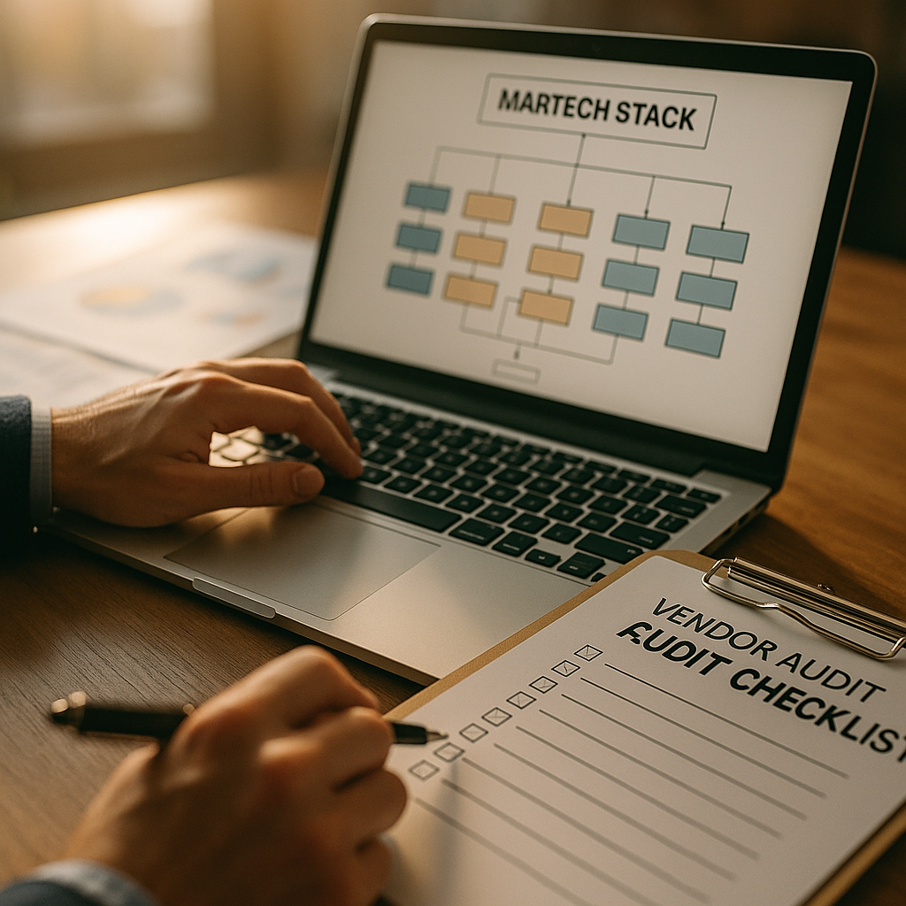 Martech Stack Consolidation, A Vendor Audit Checklist