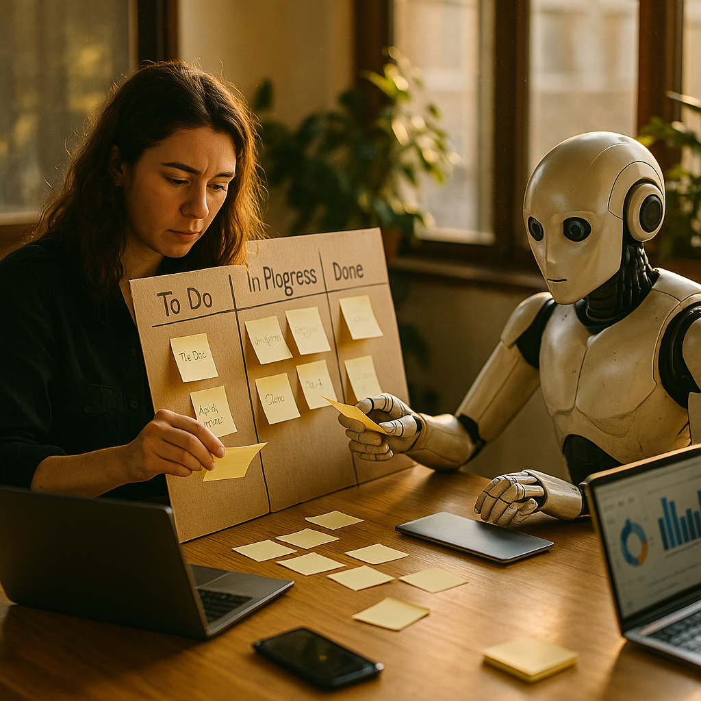 Sorting Creator Tasks, A Workforce Plan for AI Augmented Teams