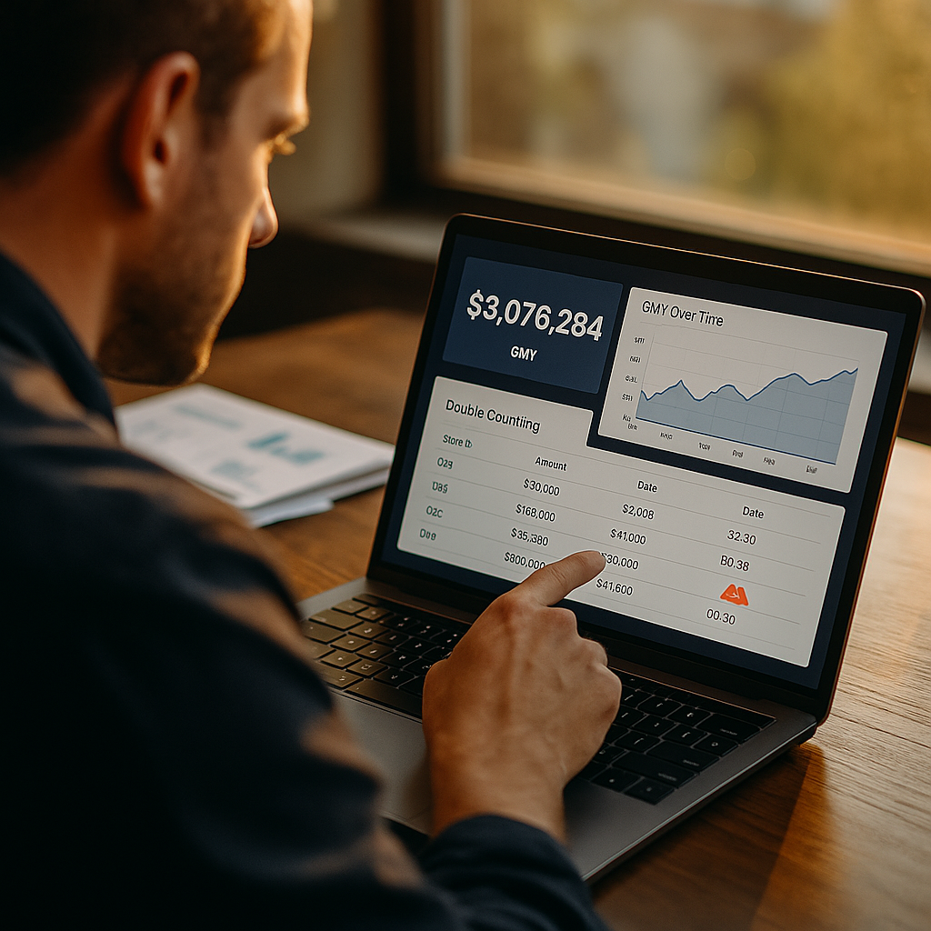 GMV Dashboards, Catching Double Counting Before It Costs You