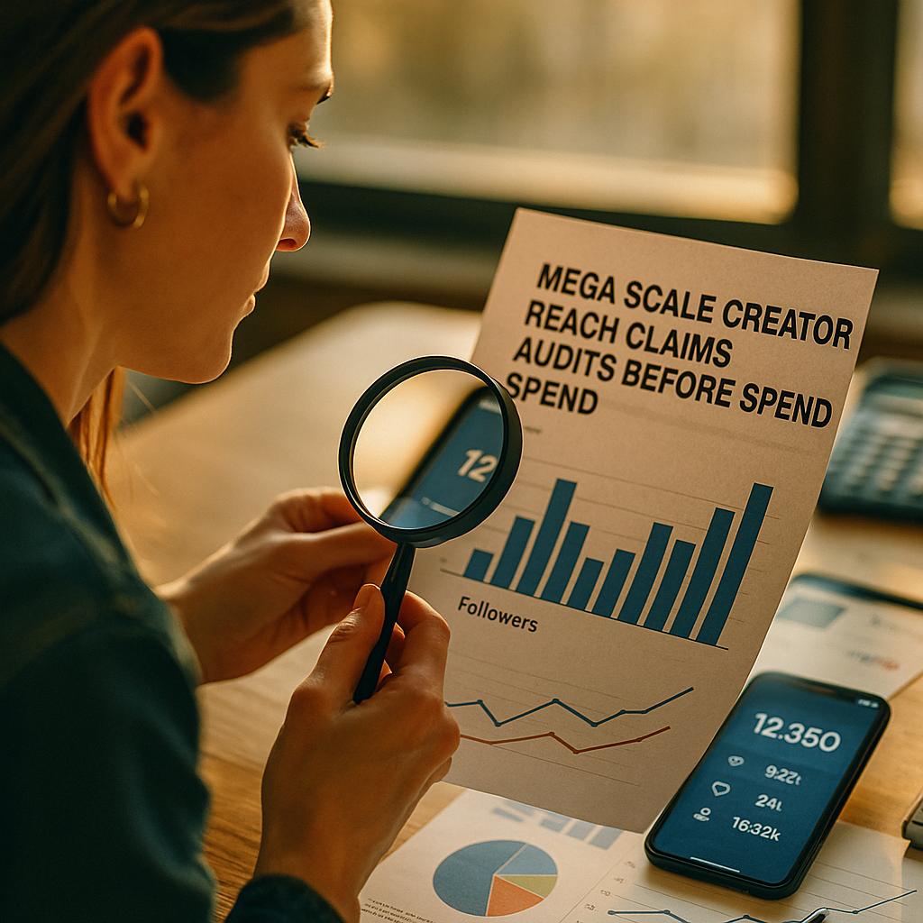 Mega Scale Creator Reach Claims Demand Audits Before Spend