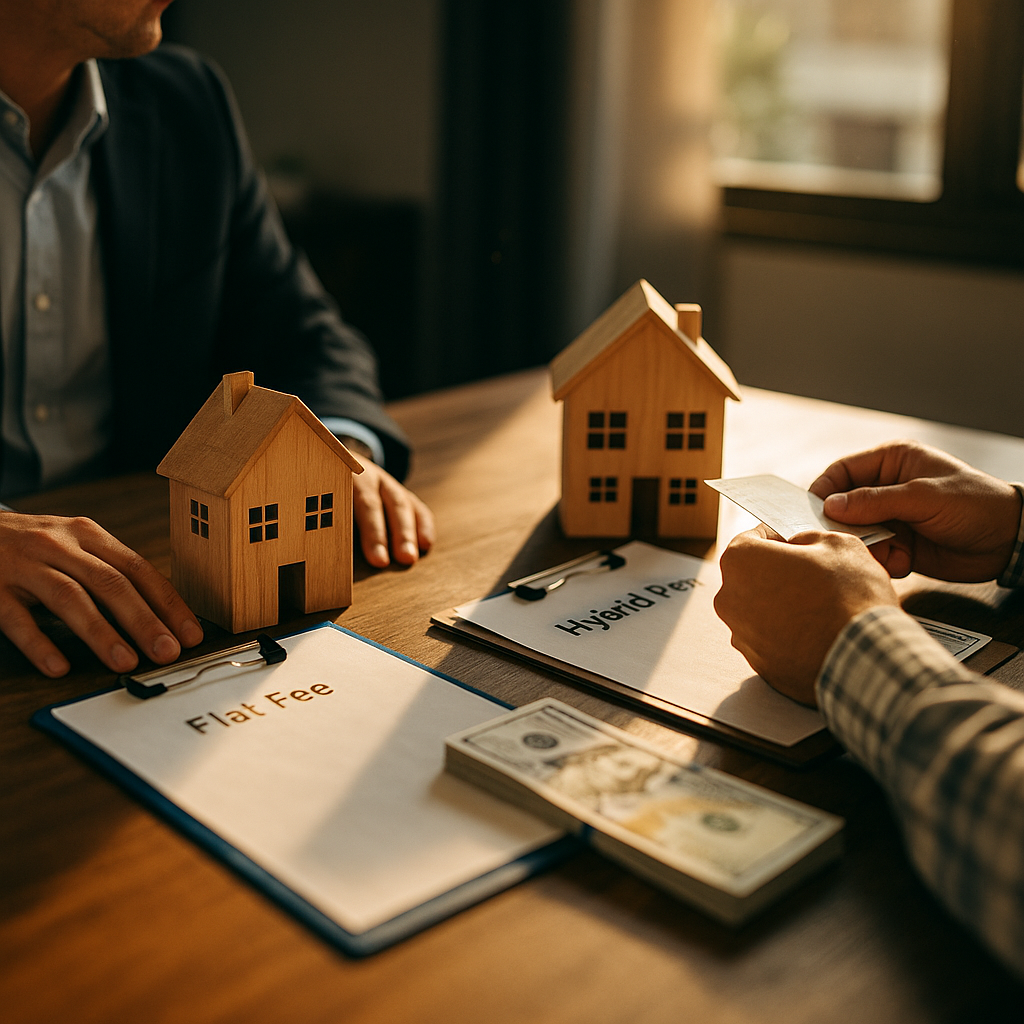 Flat Fees vs Hybrid Pay, Why Commission Upside Wins Now