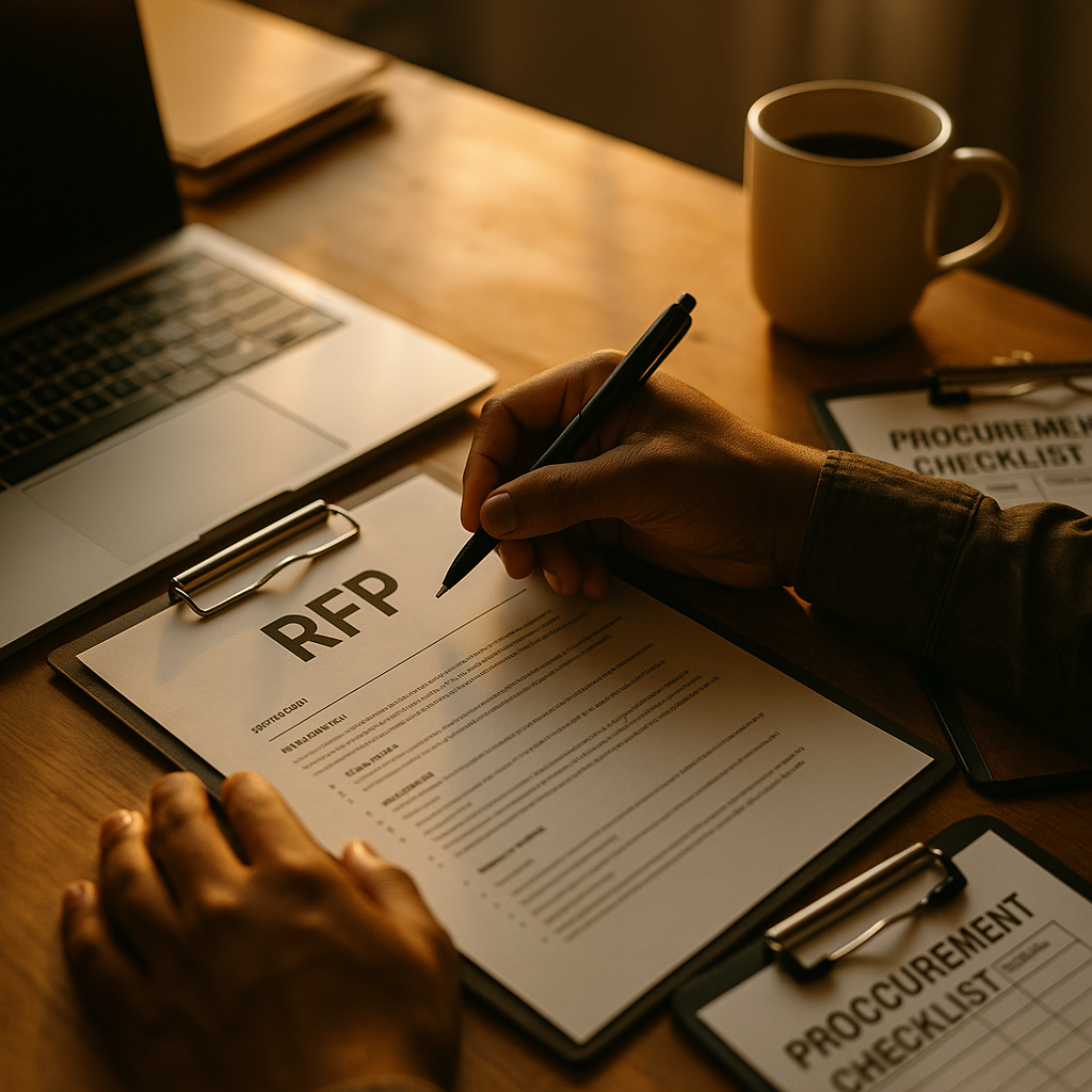 FTC Compliant Vetting RFPs, A Procurement Template for Creators