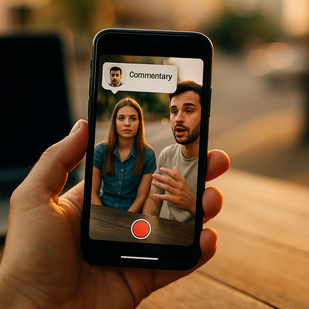 Commentary Overlays, Repurposing UGC Without Reach Penalties