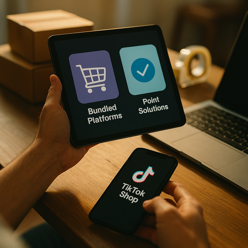 Bundled Platforms vs Point Solutions, A TikTok Shop Vendor Framework